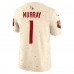 Игровая джерси Arizona Cardinals Kyler Murray Nike Natural 2025 Rivalries Collection Limited