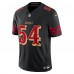 San Francisco 49ers Fred Warner Nike Black 2025 Rivalries Collection Limited Jersey