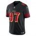 Игровая джерси San Francisco 49ers Nick Bosa Nike Black 2025 Rivalries Collection Limited