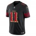 Игровая джерси San Francisco 49ers Brandon Aiyuk Nike Black 2025 Rivalries Collection Limited