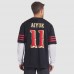 Игровая джерси San Francisco 49ers Brandon Aiyuk Nike Black 2025 Rivalries Collection Limited