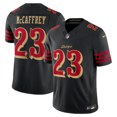 Джерси Christian McCaffrey San Francisco 49ers Nike Rivalries Collection Stitched Limited - Black