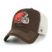 Бейсболка Cleveland Browns 47 Brown/Natural Trawler Trucker Clean Up