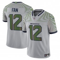 Игровая джерси Seattle Seahawks 12s Nike Wolf Gray 2025 Rivalries Collection Limited