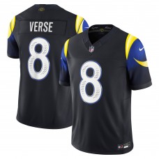 Игровая джерси Los Angeles Rams Jared Verse Nike Midnight Blue 2025 Rivalries Collection Limited