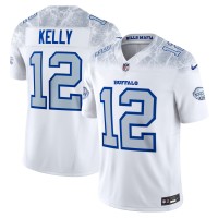 Игровая джерси Buffalo Bills Jim Kelly Nike White 2025 Rivalries Collection Retired Player Limited