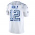 Игровая джерси Buffalo Bills Jim Kelly Nike White 2025 Rivalries Collection Retired Player Limited