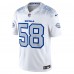 Игровая джерси Buffalo Bills Matt Milano Nike White 2025 Rivalries Collection Limited