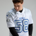 Джерси Buffalo Bills Matt Milano Nike White 2025 Rivalries Collection Stitched Limited