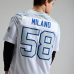 Джерси Buffalo Bills Matt Milano Nike White 2025 Rivalries Collection Stitched Limited
