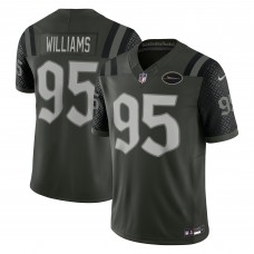 New York Jets Quinnen Williams Nike Gotham Green 2025 Rivalries Collection Limited Jersey New York Jets Quinnen Williams Nike Gotham Green 2025 Rivalries Collection Limited Jersey