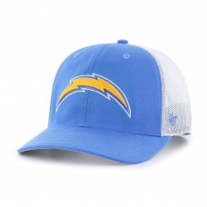 Бейсболка Los Angeles Chargers 47 Powder Blue Unstructured Trucker