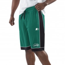New York Jets Starter Green Fan Favorite Shorts New York Jets Starter Green Fan Favorite Shorts