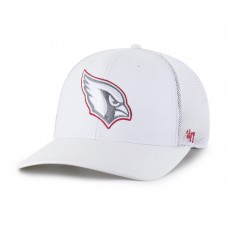 Arizona Cardinals 47 White Snowball Trophy Stretch Fit Hat