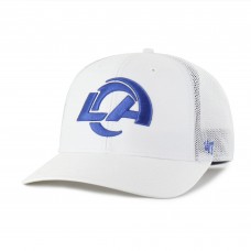 Los Angeles Rams 47 Snowball Trophy Stretch Fit Hat - White