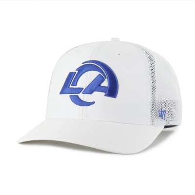 Los Angeles Rams 47 Snowball Trophy Stretch Fit Hat - White