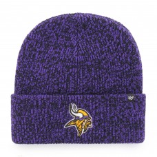 Minnesota Vikings 47 Heather Purple Brain Freeze Cuffed Knit Hat