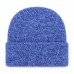 New York Giants 47 Heather Blue Brain Freeze Cuffed Knit Hat