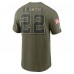 Футболка Dallas Cowboys Emmitt Smith Nike Olive 2025 Salute to Service