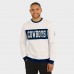Кофта Dallas Cowboys Darius Rucker Collection by Fanatics Cream Colorblock Crewneck