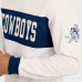 Кофта Dallas Cowboys Darius Rucker Collection by Fanatics Cream Colorblock Crewneck