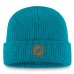 Шапка Miami Dolphins Fanatics Aqua Cuffed Knit