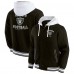 Las Vegas Raiders Darius Rucker Collection by Fanatics Black Full-Snap Hoodie Jacket