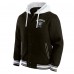 Las Vegas Raiders Darius Rucker Collection by Fanatics Black Full-Snap Hoodie Jacket