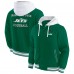 New York Jets Darius Rucker Collection by Fanatics Green Full-Snap Hoodie Jacket New York Jets Darius Rucker Collection by Fanatics Green Full-Snap Hoodie Jacket