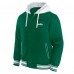 New York Jets Darius Rucker Collection by Fanatics Green Full-Snap Hoodie Jacket