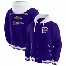 Куртка на кнопках Толстовка Baltimore Ravens Darius Rucker Collection by Fanatics Purple