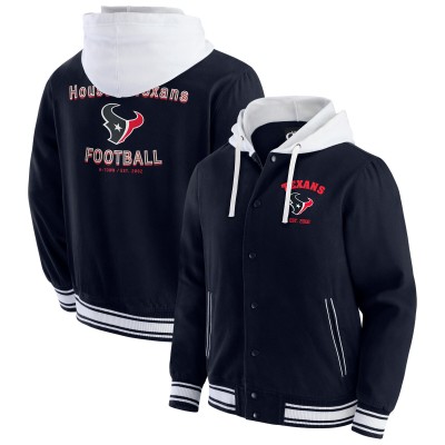 Куртка на кнопках Houston Texans Darius Rucker Collection by Fanatics Navy