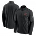 Arizona Cardinals Nike Black Pacer Half-Zip Pullover