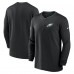 Кофта на короткой молнии Philadelphia Eagles Nike Coach - Black