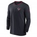 Кофта Houston Texans Nike Black Coach Half-Zip