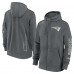 New England Patriots Nike Gray Statement Full-Zip Hoodie