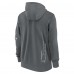 New England Patriots Nike Gray Statement Full-Zip Hoodie