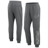 Las Vegas Raiders Nike Gray Club Fleece Joggers