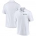 New York Jets Fanatics White Lockup Polo New York Jets Fanatics White Lockup Polo