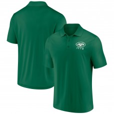 New York Jets Fanatics Green Lockup Polo New York Jets Fanatics Green Lockup Polo