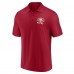 San Francisco 49ers Fanatics Scarlet Lockup Polo