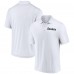 Pittsburgh Steelers Fanatics White Lockup Polo