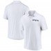 New England Patriots Fanatics White Lockup Polo