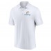 Miami Dolphins Fanatics White Vintage Polo