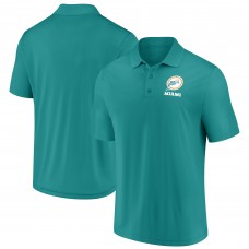 Miami Dolphins Fanatics Aqua Vintage Polo
