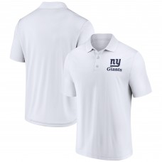 New York Giants Fanatics White Vintage Polo