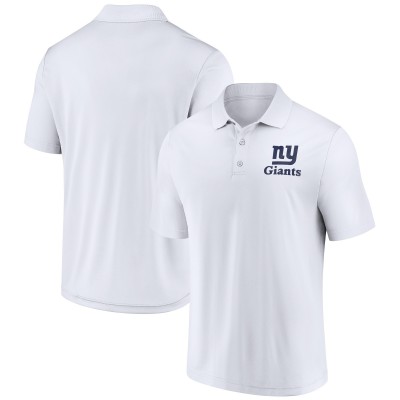 New York Giants Fanatics White Vintage Polo