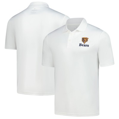 Chicago Bears Fanatics White Vintage Polo