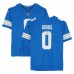 Игровая джерси Jahmyr Gibbs Detroit Lions Fanatics Authentic Autographed Blue Nike Vapor F.U.S.E. Limited