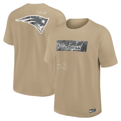New England Patriots Nike Tan Statement Max90 T-Shirt